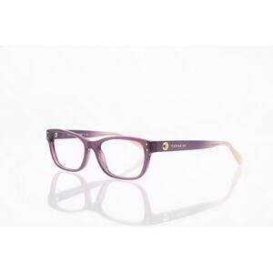 Coach HC 6082 5351 (Crys Plum) 53-17-135mm Eyeglasses FRAMES ONLY - VERY GOOD